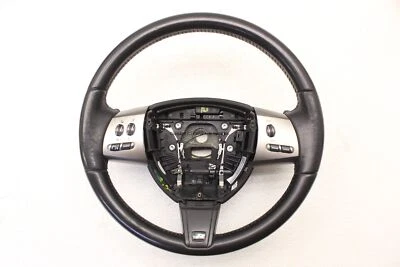 Volante multifuncional 2010 2011 JAGUAR XFR COURO PRETO ÉBANO FABRICANTE DE EQUIPAMENTO ORIGINAL - Imagem 1 de 4