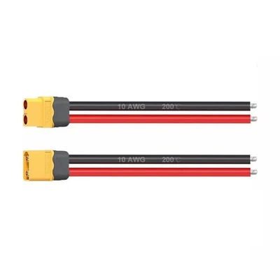 10 AWG XT60 Male Female Connector Solar Extension Cable Wire for RC Lipo Ebike - Image 1 of 4