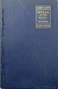 1903 Edition of Lord Tennyson's Idylls of the King Academy Classic King Arthur - Foto 1 di 12