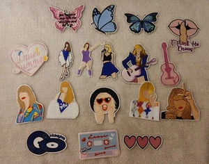 taylor swift embriodry patches 18 piece - Picture 1 of 3
