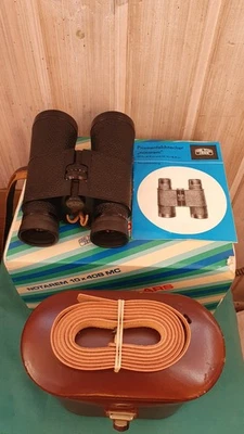 Vintage Carl Zeiss Jena Notarem 10x40B 1Q Germany binoculars - Image 1 of 4