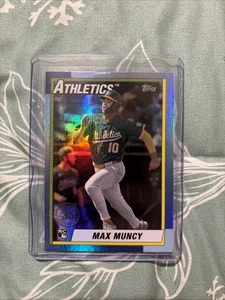 Max Muncy 2025 Topps Actualización #U90-49 Atletismo Novato 1990 Lámina - Imagen 1 de 2