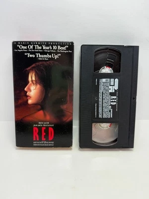 Red VHS 1995 Irene Jacob French w/ English Subtitles **Buy 2 Get 1 Free** - Image 1 of 4