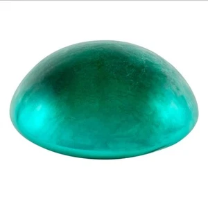 Crackle Glass, Emerald Green Toadstool, TS-EG-C Achla Designs - Picture 1 of 6