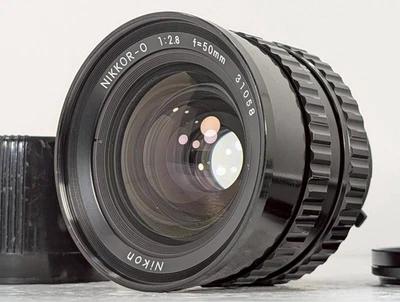 Lente Gran Angular Nikon NIKKOR-O 50mm f/2.8 Para Bronica S S2 EC Desde JAPÓN - Imagen 1 de 4