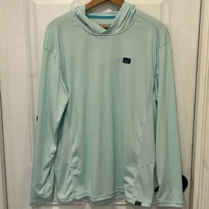 Avid Sportswear Kinetic Hooded AVIDry Long Sleeve Shirt, Size L, UV protection - Picture 1 of 9