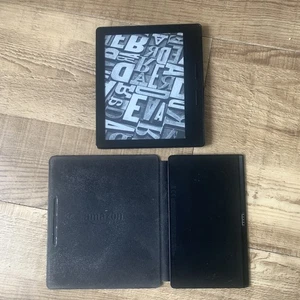 Kindle Oasis 8th Generation – Bundle with Black Leather Battery Case - Picture 1 of 24