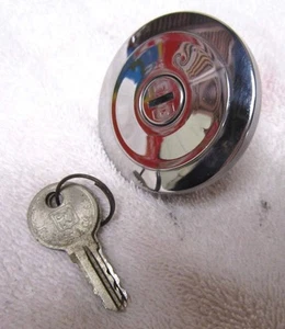 68-69-70-71 FORD ESCORT- CAPRI TRIUMPH 2000 SERIES 1-PJ#1333 LOCKING GAS CAP - Picture 1 of 5