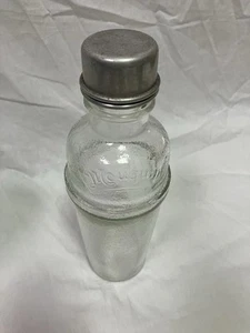 Vintage Mouguin MCM bottiglia di liquore in vetro / colino shaker fantastico cocktail - Foto 1 di 6