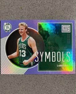 Larry Bird 2018 Panini Status Symbols púrpura #15 - Imagen 1 de 2