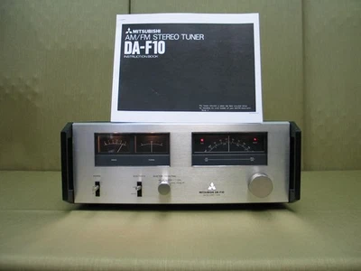 Sintonizador estéreo AM/FM vintage Mitsubishi DA-F10 (probado en tecnología y propiedad/copia manual) Foto 1 de 4
