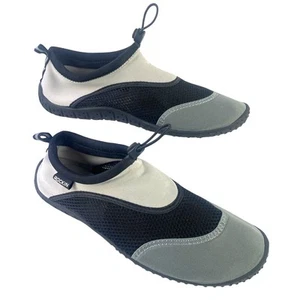 Rockin Herren Wasserschuh Neopren Mesh schwarz grau weiß umschaltbar verstellbar neu ohne Etikett Größe 11 - Bild 1 von 11