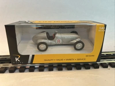 K-Line Die Cast Cruiser 1:43 Scale 1937 Mercedes Benz W125 Silberfeil - NIP - Image 1 of 2