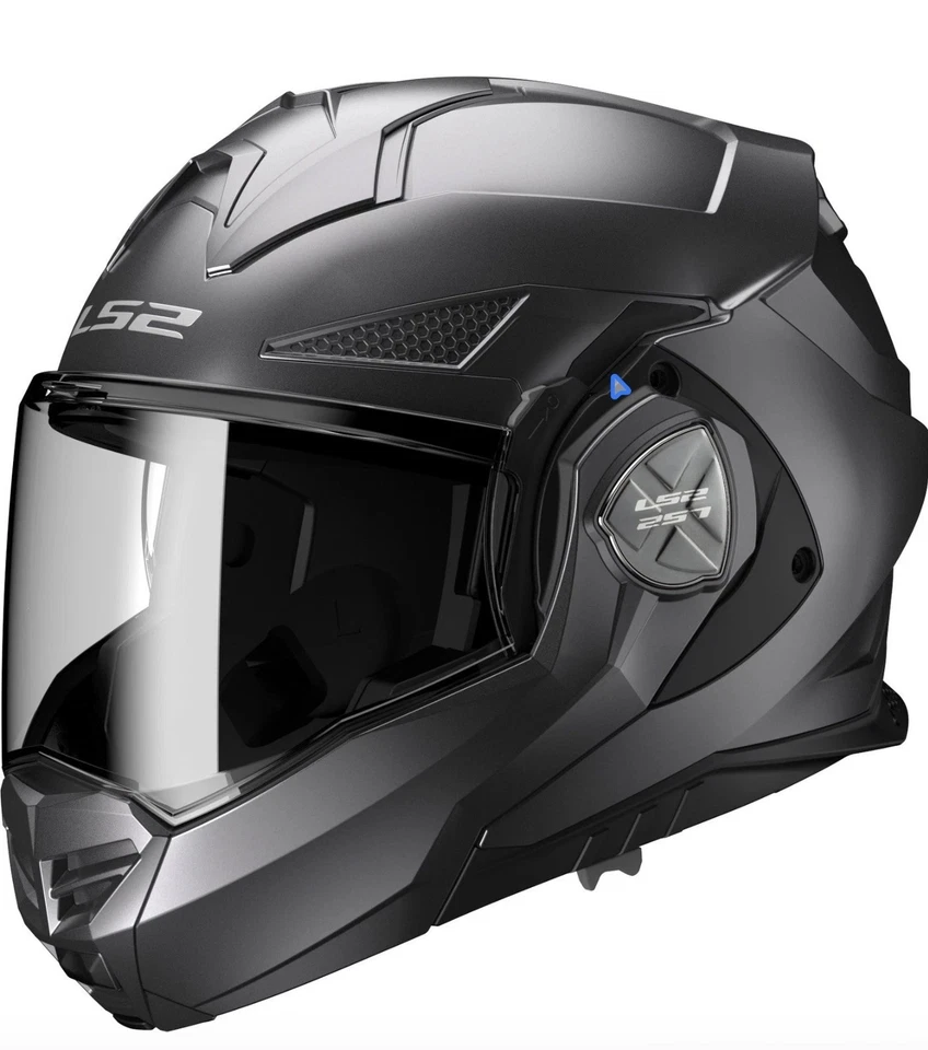 Capacete de motocicleta modular LS2 Advant X titânio fosco sólido GG - Imagem 1 de 1