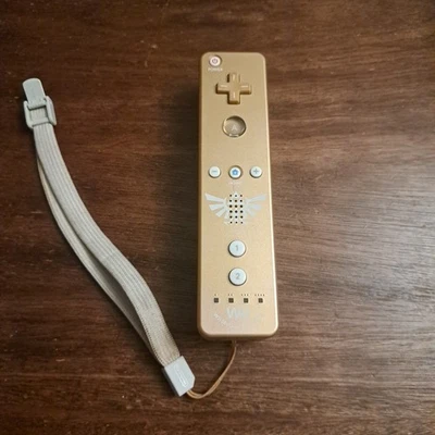 Nintendo Wii Remote Motion Plus Zelda: Skyward Sword Edition - Authentic - Works - Image 1 of 4