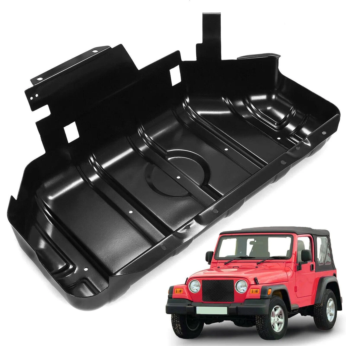 Rugged Ridge 11425.02 - Non-Locking Gas Cap Door Black 97-06 Jeep Wrangler - Foto 5