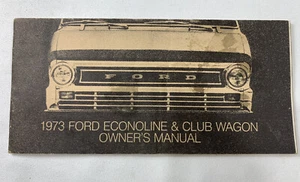 1973 Ford Econoline Club Wagon Owners Manual User Guide Operator Book Fuses - Picture 1 of 7