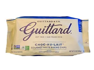 Guittard Choc-Au-Lait Gourmet weiße Schokolade Backchips - Bild 1 von 2