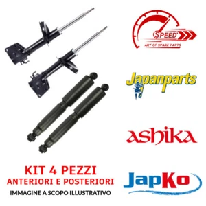 KIT 4 AMMORTIZZATORI ANTERIORI E POSTERIORI PER FIAT 600 SEICENTO 1998 AL 2010 - Foto 1 di 3