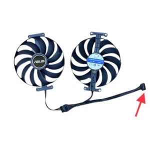 95MM Video card fan for ASUS KO GeForce RTX 3060 3060 Ti 3070 V2 OC Edition - Picture 1 of 6