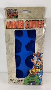 Ice Cube Tray Mold Marvel Comics Heroes Iron Man Thing Captain America Silicone - Picture 1 of 2