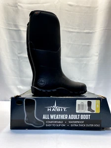 Habit Men's Waterproof All Weather Boots Black US 8 Read Description - Picture 1 of 12