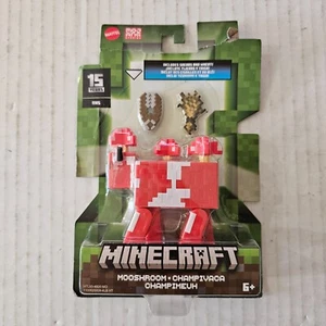 Mattel Minecraft Mooshroom Action Figure 15 years toy - NEW SEALED - Picture 1 of 3
