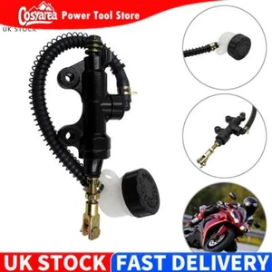Universal Motorcycle Rear Foot Hydraulic Clutch Master Cylinder Brake Pump UK - Picture 1 of 9