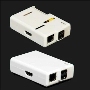 Set of Raspberry Pi old Case / Box - Open & Closed White Solid Case - Bild 1 von 1