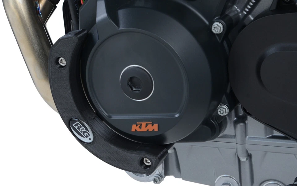 R&G PROTECTION CARTER MOTEUR POUR KTM 890 DUKE R 2020 UNIQUE NOIR ECS0128BK - Photo 1/1