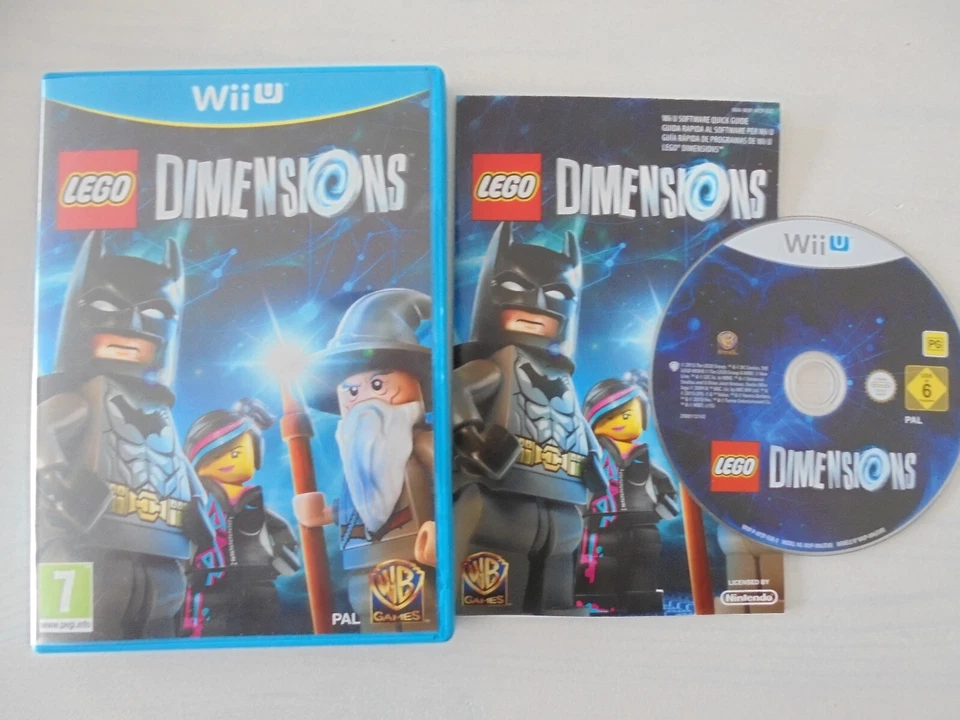 CD SEHR GUT + ANLEITUNG : Lego Dimensions-Spiel  (Nintendo Wii U, 2015) - Bild 1 von 1