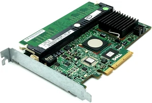 Dell RAID Card MN985 Perc 5i SAS controller 256MB E2K-UCP-51 (B) MX961 XT257 - Picture 1 of 8