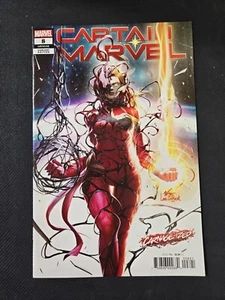 Captain Marvel #8 variante tamaño carnicería Inhyuk Lee Marvel Comics 2019 primera estrella - Imagen 1 de 2