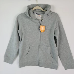 NEW Gymboree Jacket Kids Sz 10 Grey Zip Hooded SUPER SOFT MSRP $37 - Picture 1 of 6