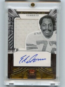 2012 Crown Royale ED "Too Tall" JONES  Game-Worn, Auto /38 - Dallas Cowboys 