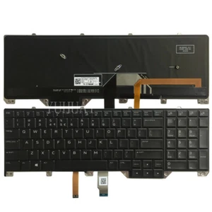 For Dell Alienware 17 R4 US Keyboard 00WN4Y PK131QB1A00 NSK-EE0BC 01, Backlit - Picture 1 of 5
