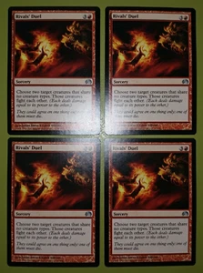 Rivals' Duel x4 Planechase 2012 4x Playset Magic the Gathering MTG - Picture 1 of 1