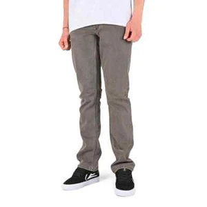 Volcom Vorta Slim Straight Jeans - Black Ozone - Picture 1 of 6