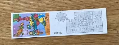 BPZ Beipackzettel - Space-Puzzle Argentinien/Kanada K01 n122 - Bild 1 von 2