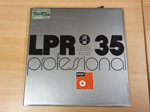 10" (26,50 CM) METAL REEL TAPE BASF LPR 35 IN ORIGINAL BOX #537 - Picture 1 of 3