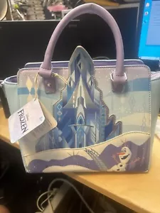 Loungefly Disney Frozen Elsa Princess Castle Crossbody Bag Purse Handbag - Picture 1 of 6