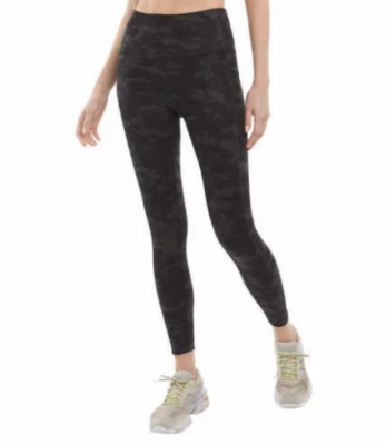 Danskin Ladies' Super Soft 7/8 Legging Side Pockets High Waist Yoga Pant | I13 - Image 1 of 4