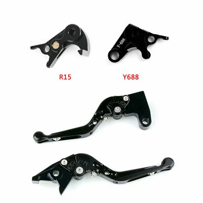 Palanca de freno de embrague ajustable para Yamaha YZF R1/R1M/R1S 15-2021 YZF R6 17-20 EE. UU. Foto 1 de 4