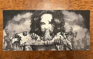 Painting Fantasy Zombie Signed BOK (Michigan) - Picture 1 of 12