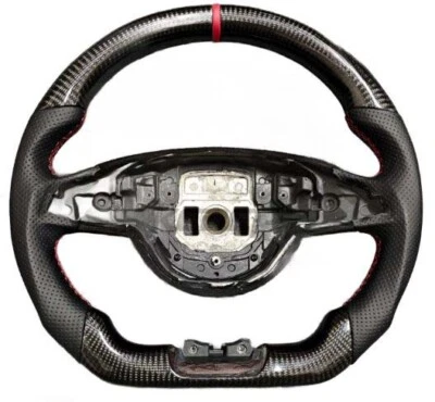 Carbon Fiber Steering Wheel For Mercedes-Benz CLA250 CLE300 GLE350 E350 E450 - Image 1 of 4