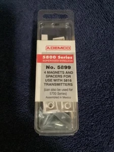 Ademco Honeywell 5800 Series 4 Magnets & Spacers New No. 5899 For Use With 5816 - Picture 1 of 2