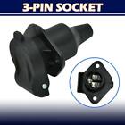 Trailer Tractor Plug Socket 3Pin 12V 24V Agricultural Winch Machinery N5f0