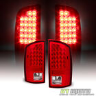 07-08 Dodge Ram 1500 07-09 2500/3500 Red Clear Led Tail Brake Lights Left+Right