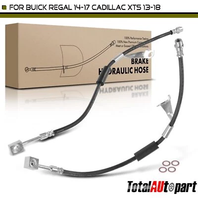 Nueva manguera hidráulica de freno 2x para Buick Regal 2014-2017 Cadillac XTS delantera izquierda y derecha Foto 1 de 4
