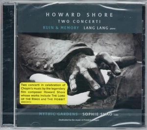 Howard SHORE Piano Cello Concerto LANG LANG Sophie SHAO CD Ruin & Memory Long Yu - Picture 1 of 1